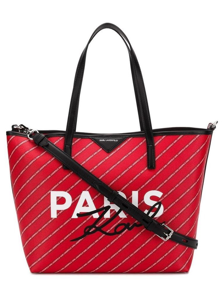 Karl Lagerfeld Paris tote - Red