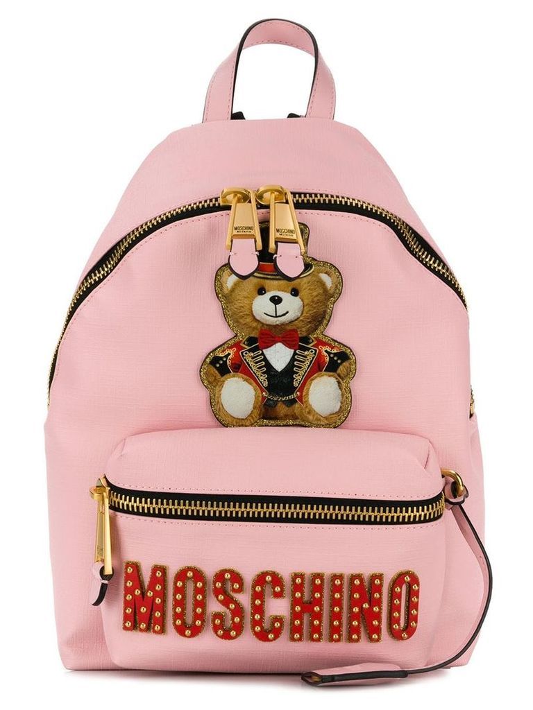 Moschino Teddy Circus backpack - Pink