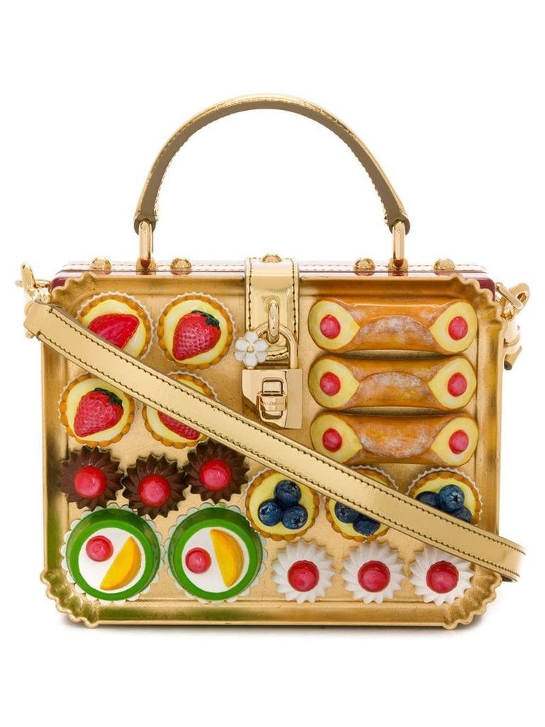 Dolce & Gabbana Dolce box shoulder bag - Multicolour