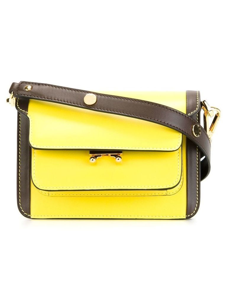 Marni Trunk mini shoulder bag - Yellow