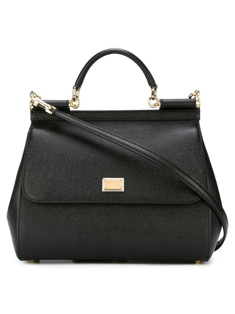 Dolce & Gabbana large Sicily shoulder bag - Black