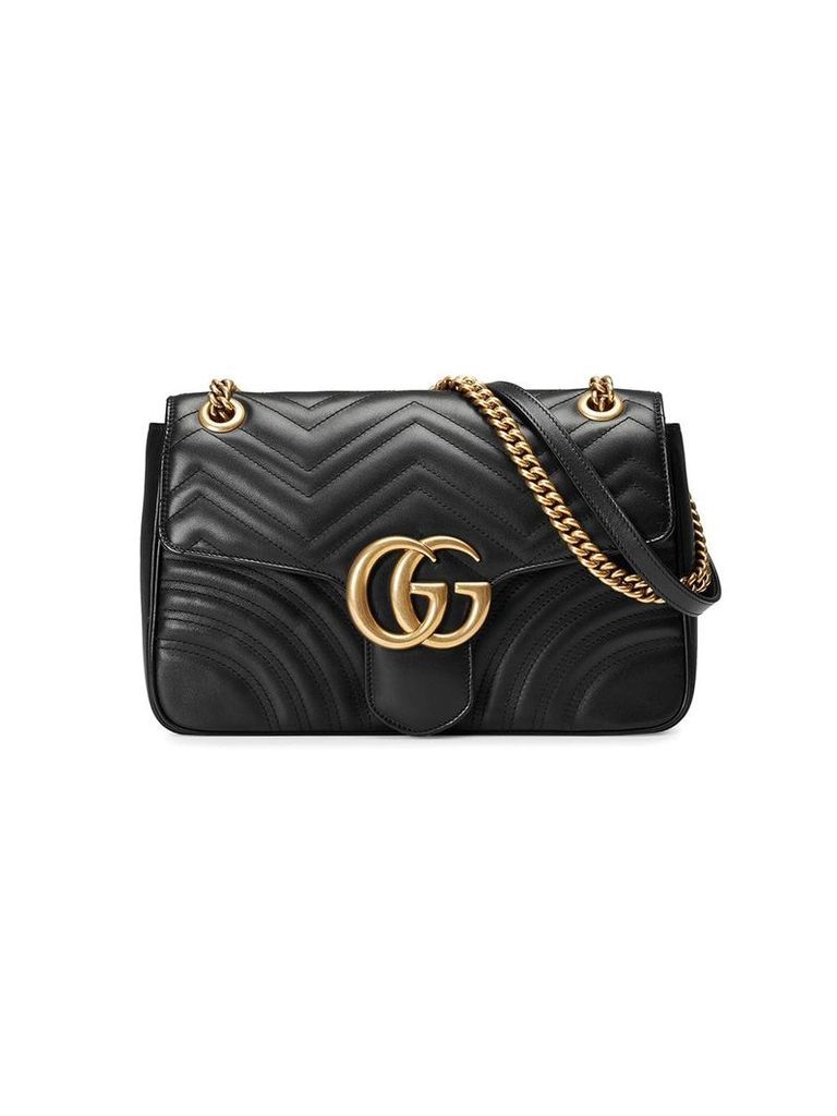 Gucci GG Marmont matelassé shoulder bag - Black