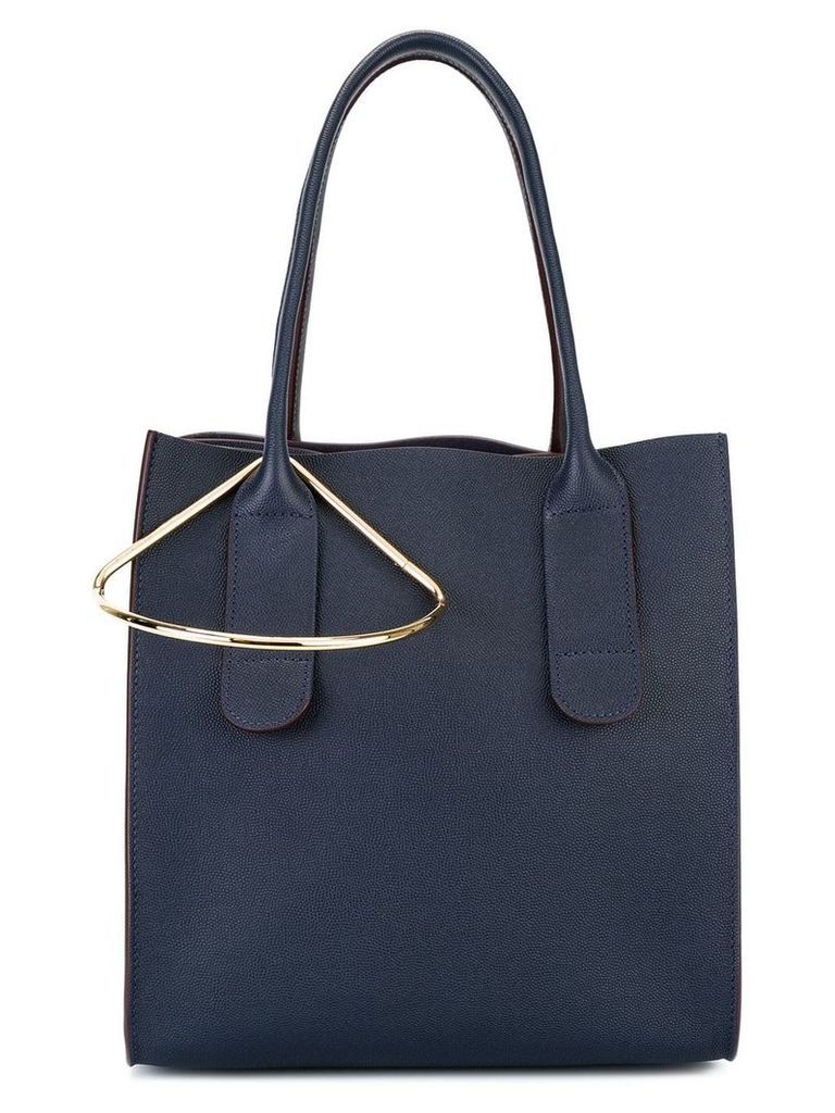 Roksanda tote bag with gold tone detail - Blue