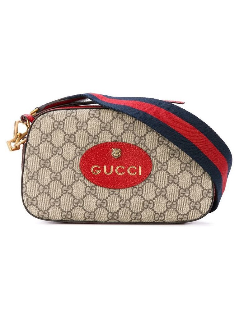 Gucci GG supreme messenger bag - Neutrals