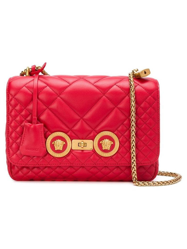 Versace quilted shoulder bag - Red
