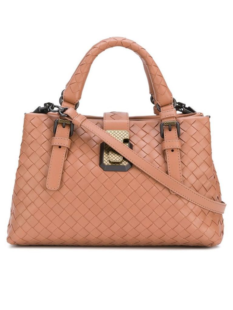 Bottega Veneta Dahlia leather handbag - Neutrals