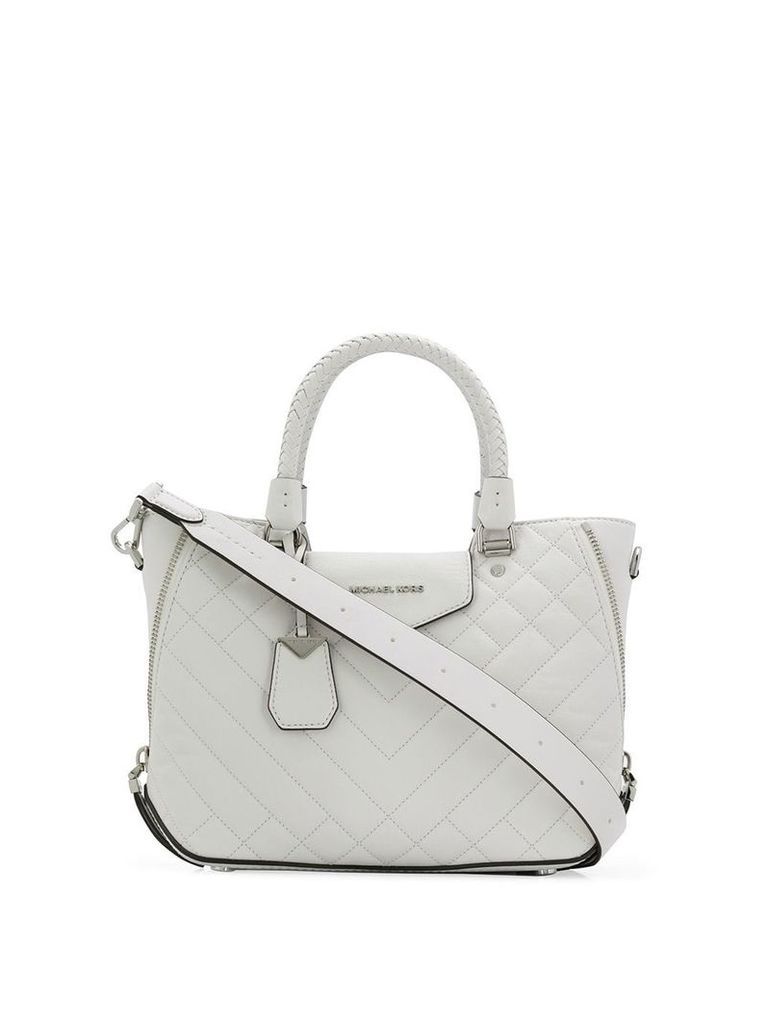 Michael Michael Kors quilted tote bag - White