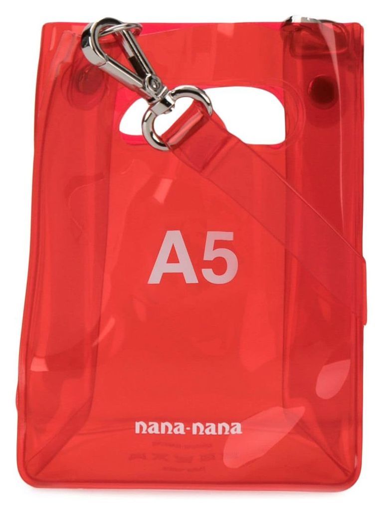 Nana-Nana A5 tote bag - Red