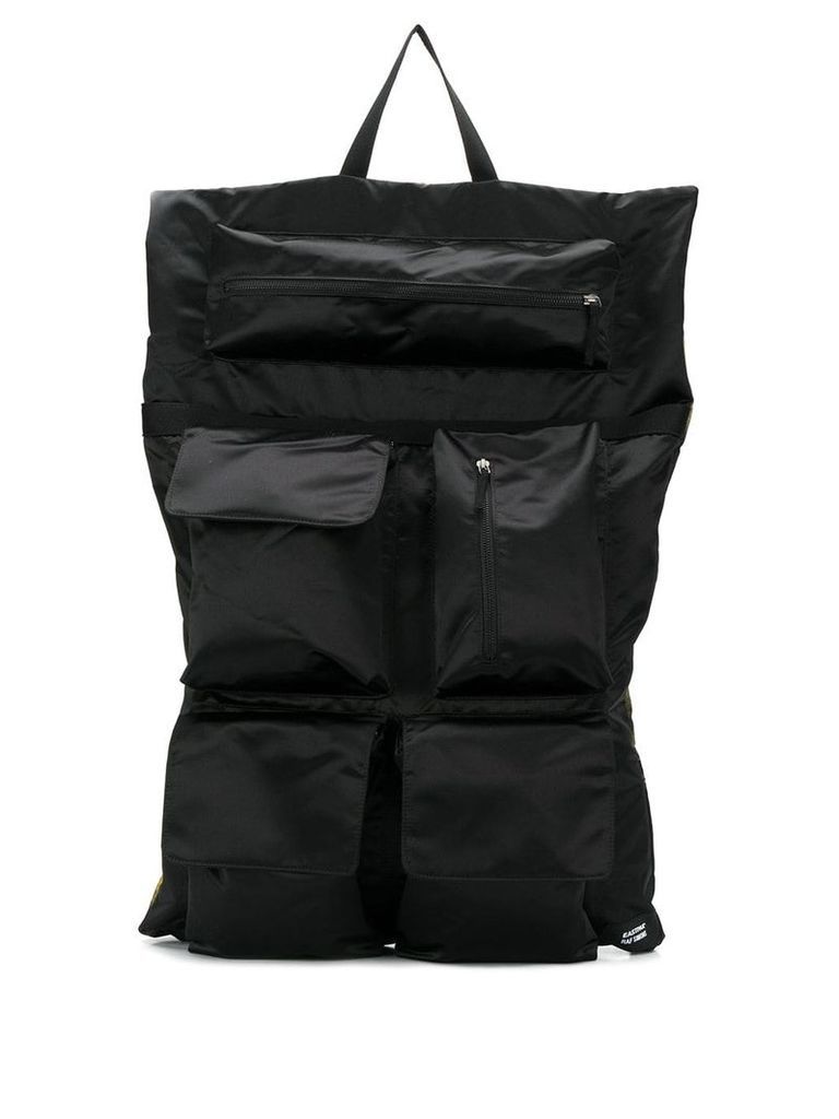 Eastpak x Raf Simons punk print backpack - Black