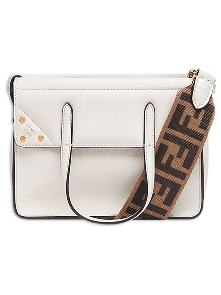 Fendi Fendi Flip mini handbag - White