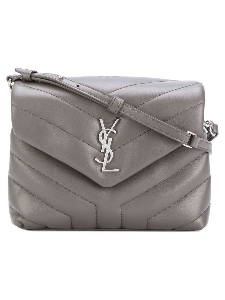 Saint Laurent monogram quilted bag - Grey