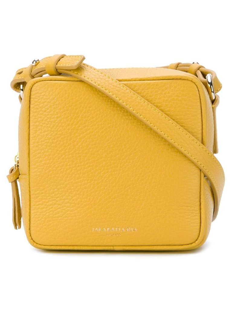 Sara Battaglia square shoulder bag - Yellow