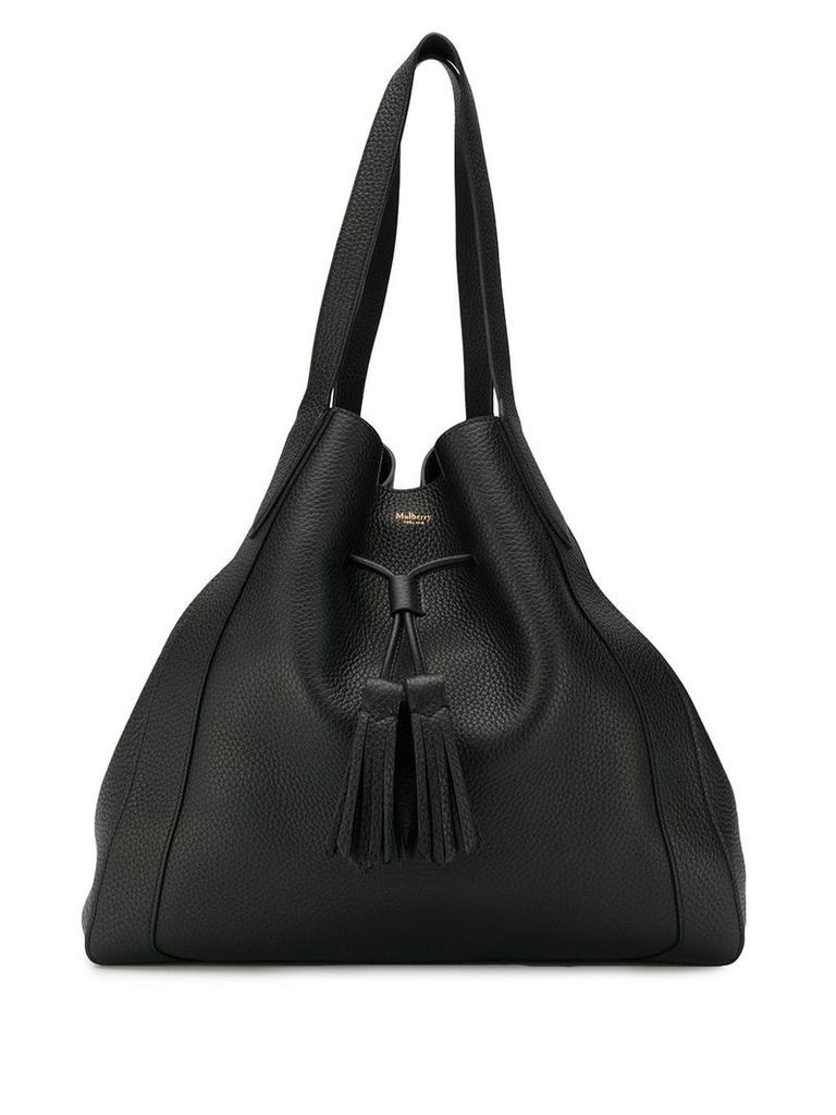 Mulberry Millie drawstring tote bag - Black