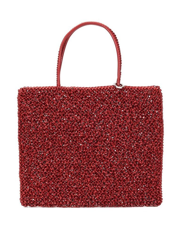 Anteprima standard medium wirebag tote - Red