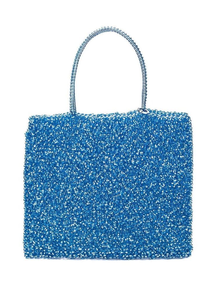 Anteprima standard medium wirebag tote - Blue