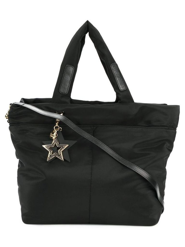 See By Chloé star charm tote bag - Black