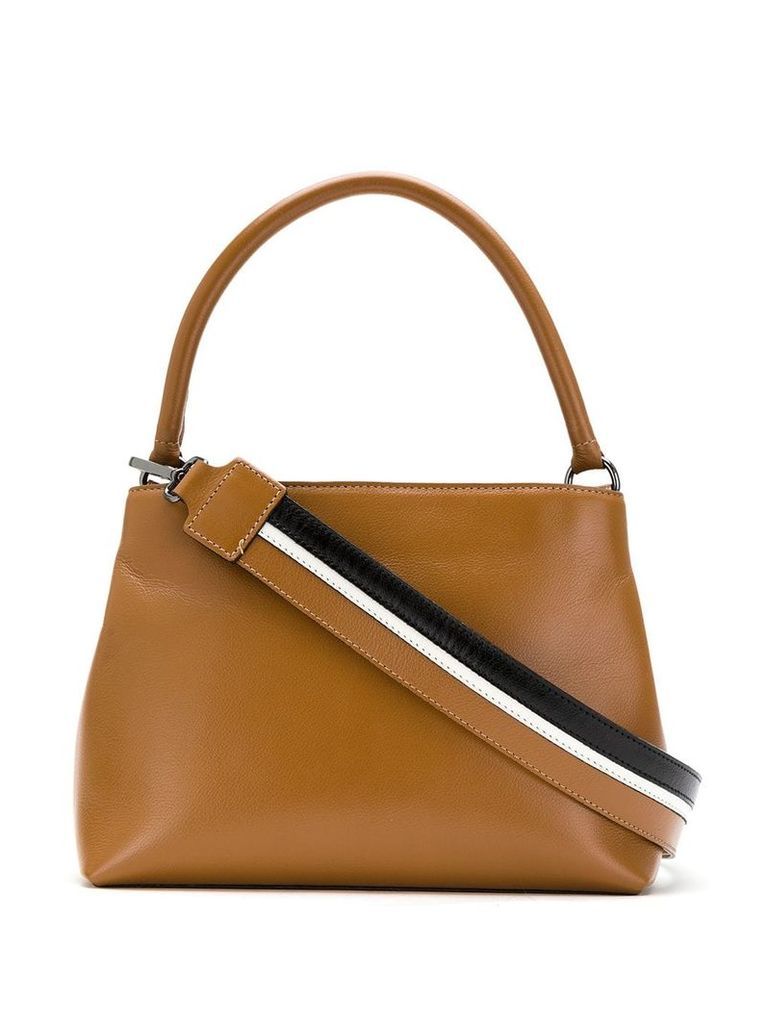 Mara Mac leather shoulder bag - Brown