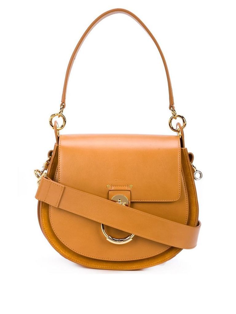 Chloé Tess large shoulder bag - Brown