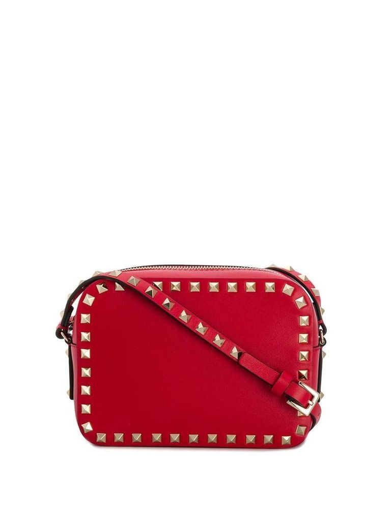 Valentino Garavani Rockstud shoulder bag - Red