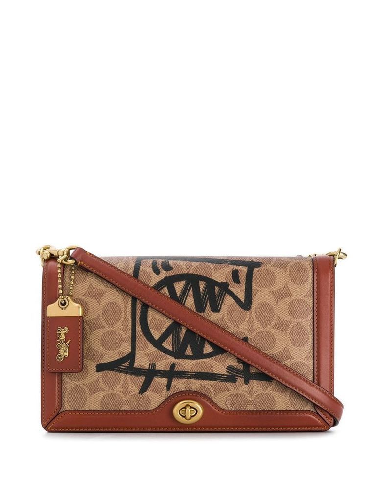 Coach Guang Yu Riley crossbody bag - Brown