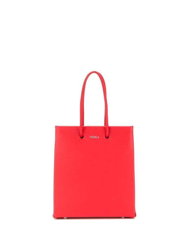 Medea crossbody shopper bag - Red