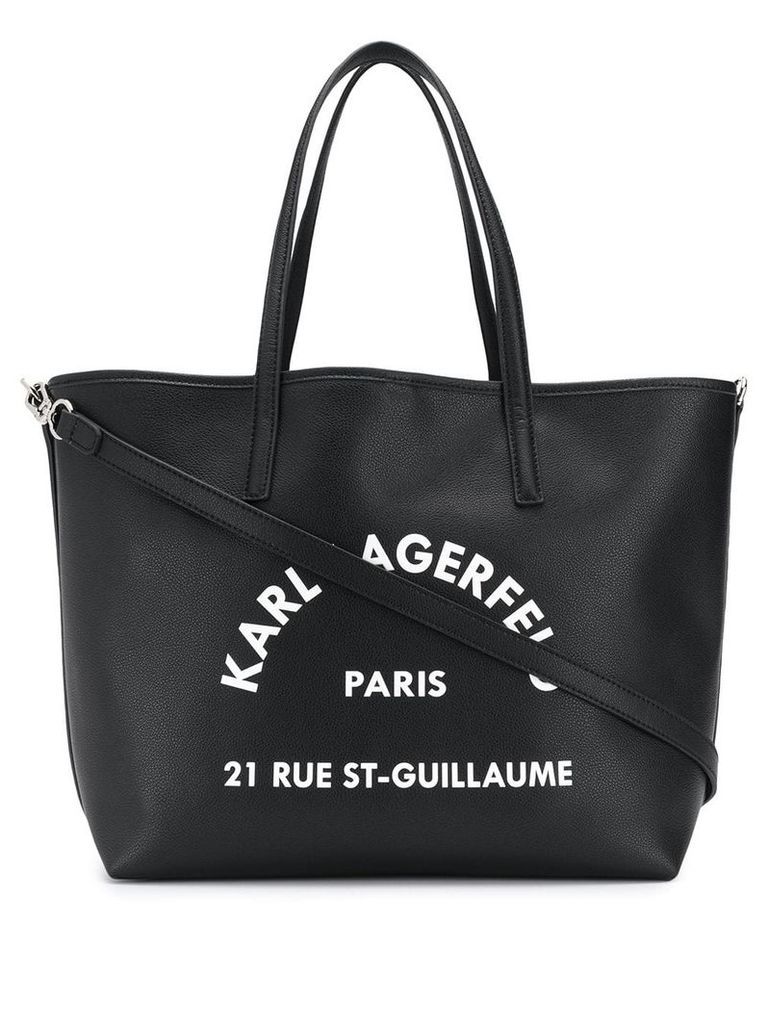 Karl Lagerfeld Rue St Guillaume tote - Black