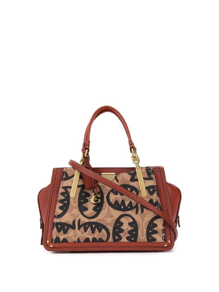 Coach Dreamer 21 with Rexy By Guang Yu bag - Brown