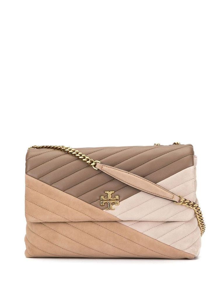 Tory Burch quilted shoulder bag - Brown
