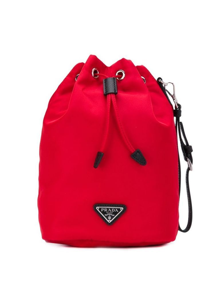 Prada bucket clutch bag - Red
