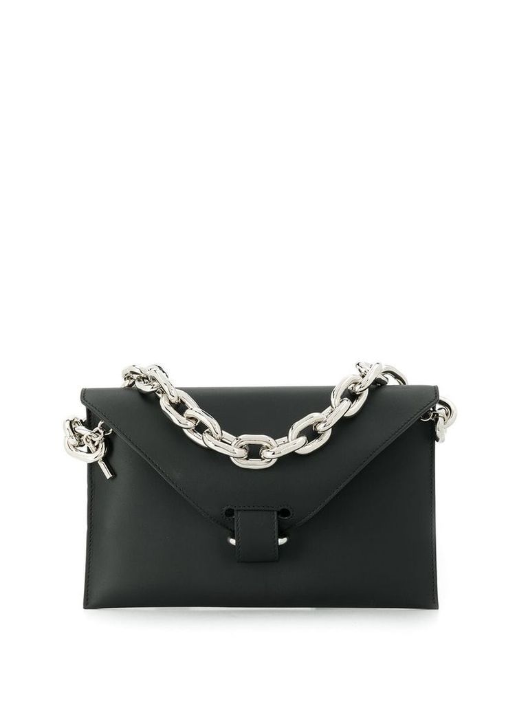 Paco Rabanne chain strap envelope bag - Black