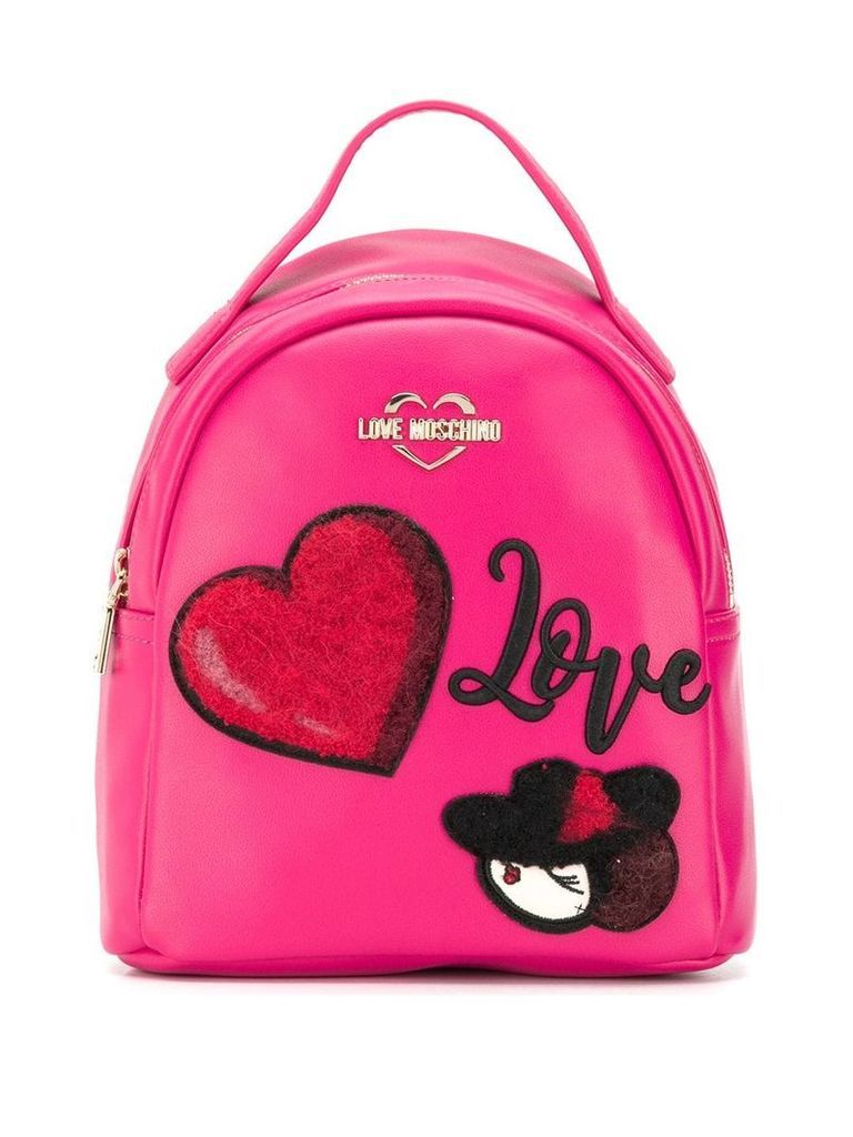 Love Moschino Love backpack - PINK