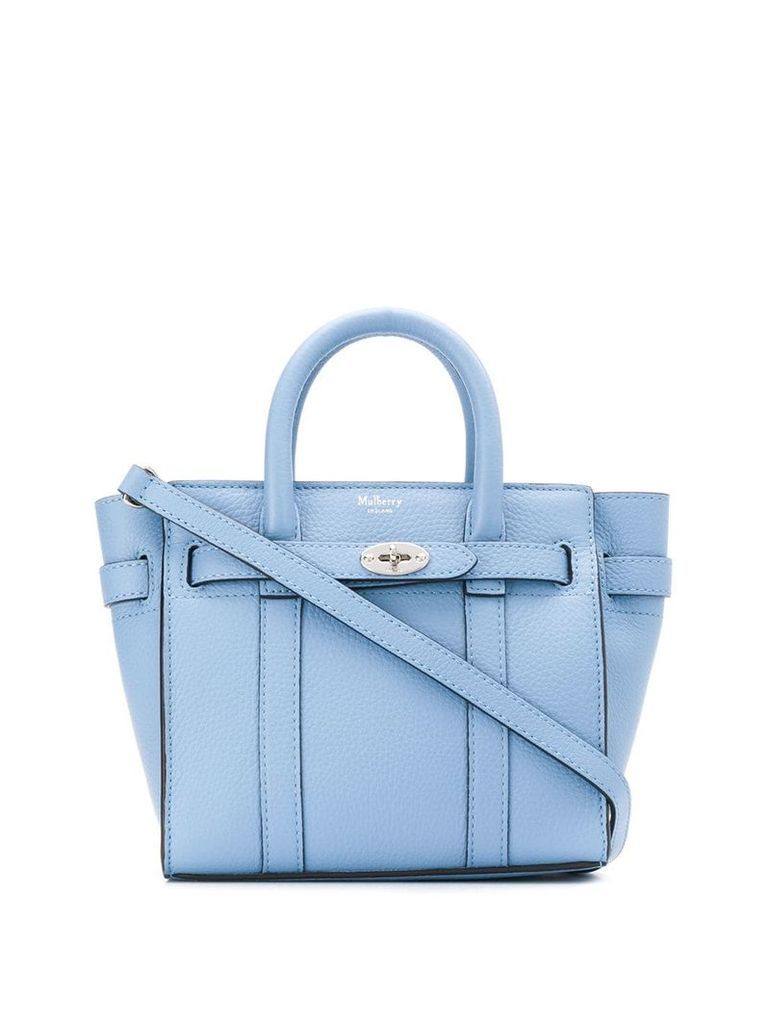 Mulberry mini Bayswater tote bag - Blue