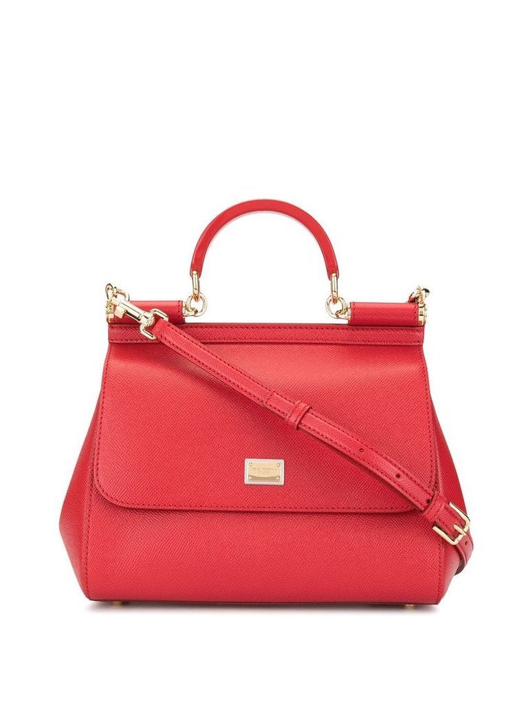 Dolce & Gabbana top handle shoulder bag - Red