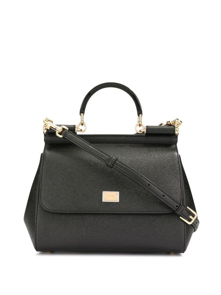 Dolce & Gabbana top handle shoulder bag - Black