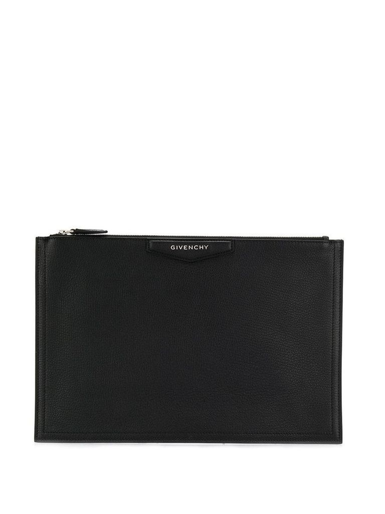 Givenchy large Antigona clutch - Black