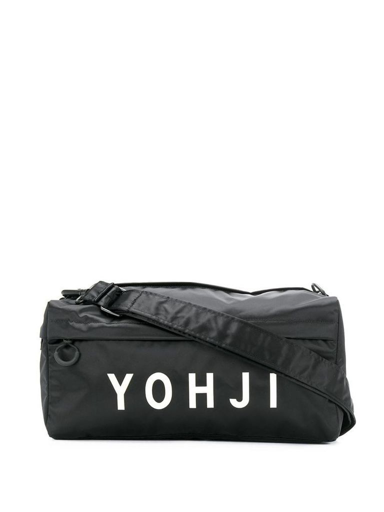 Y-3 logo shoulder bag - Black