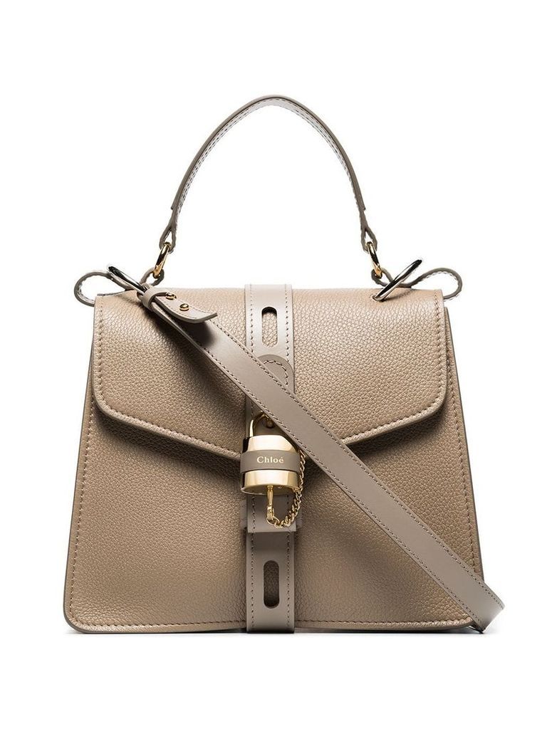 Chloé small Aby shoulder bag - NEUTRALS