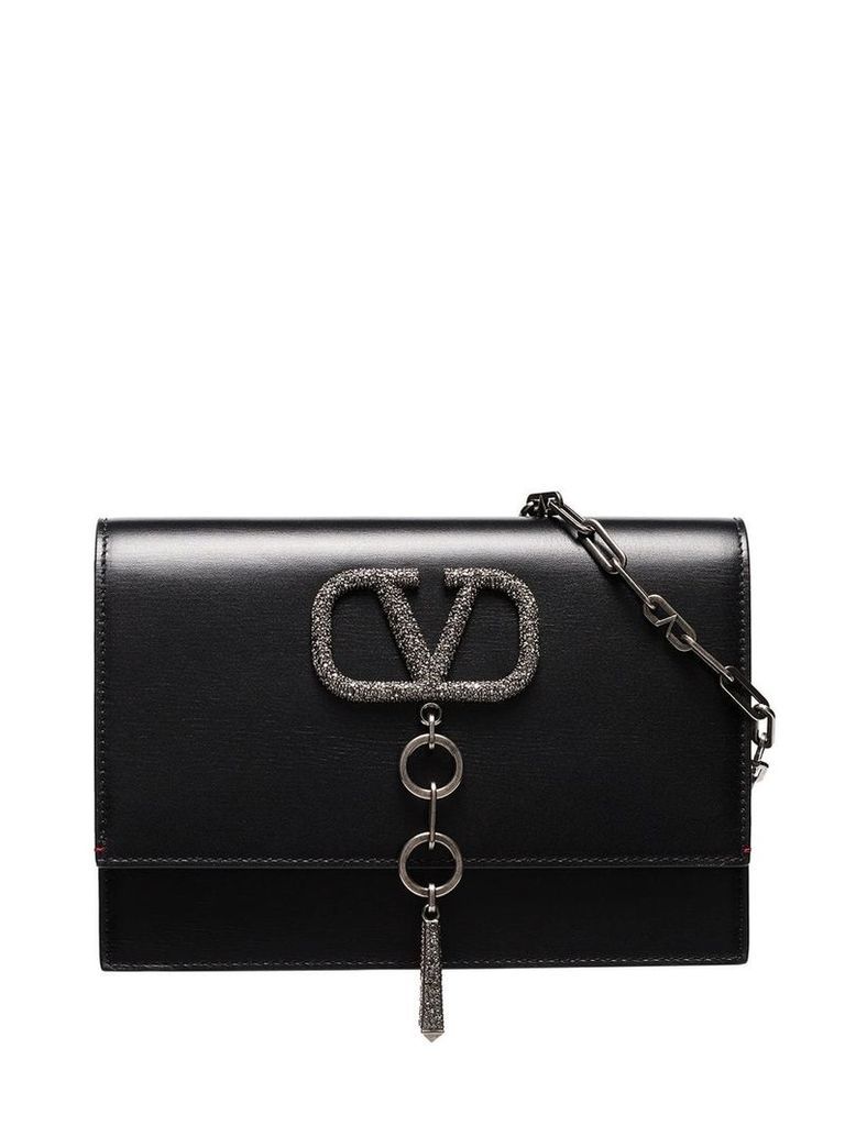 Valentino Garavani small VCASE shoulder bag - Black
