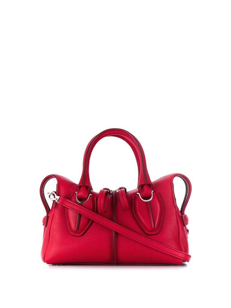 Tod's top zipped tote - Red