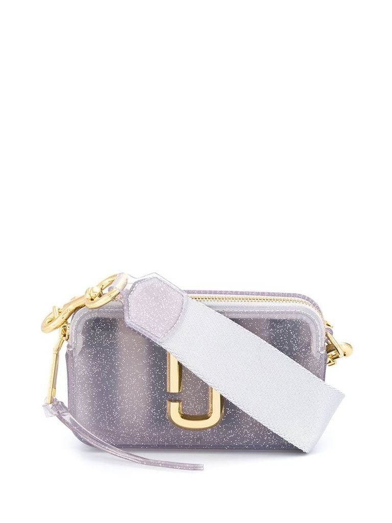 Marc Jacobs The Jelly Glitter Snapshot bag - SILVER