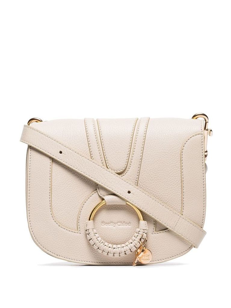 See by Chloé hoop-embellished shoulder bag - Neutrals