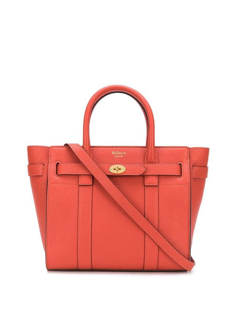 Mulberry small Bayswater tote bag - Orange