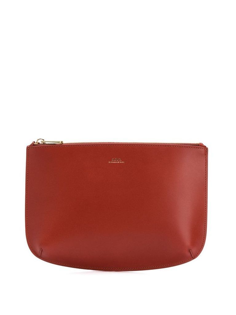 A.P.C. Sarah clutch bag - Red