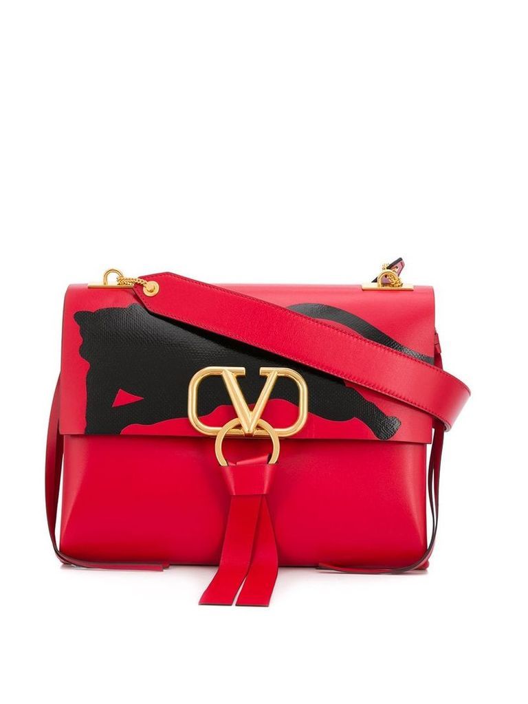 Valentino Valentino Garavani VRing shoulder bag - Red