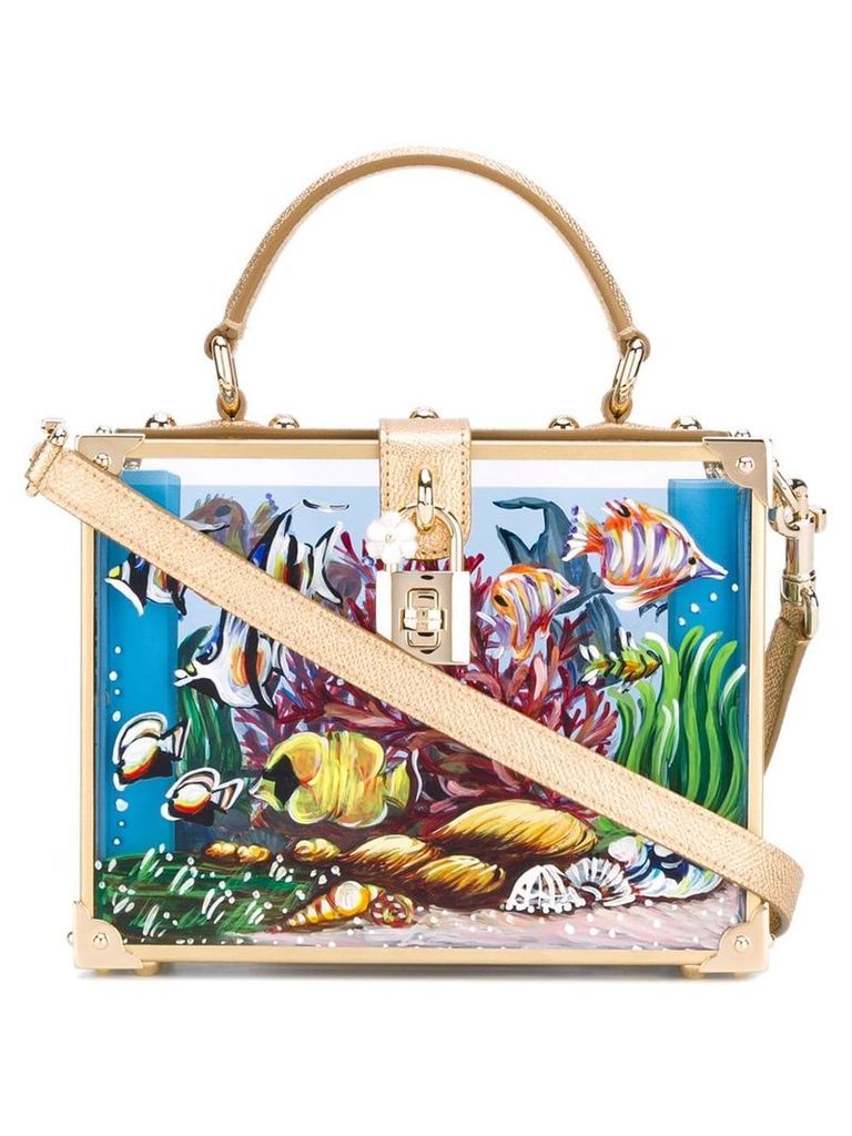 Dolce & Gabbana under the sea minaudière box bag - Multicolour