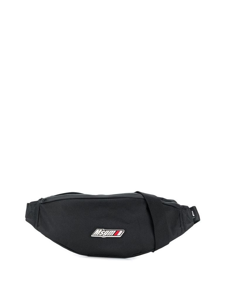 MSGM logo belt bag - Black