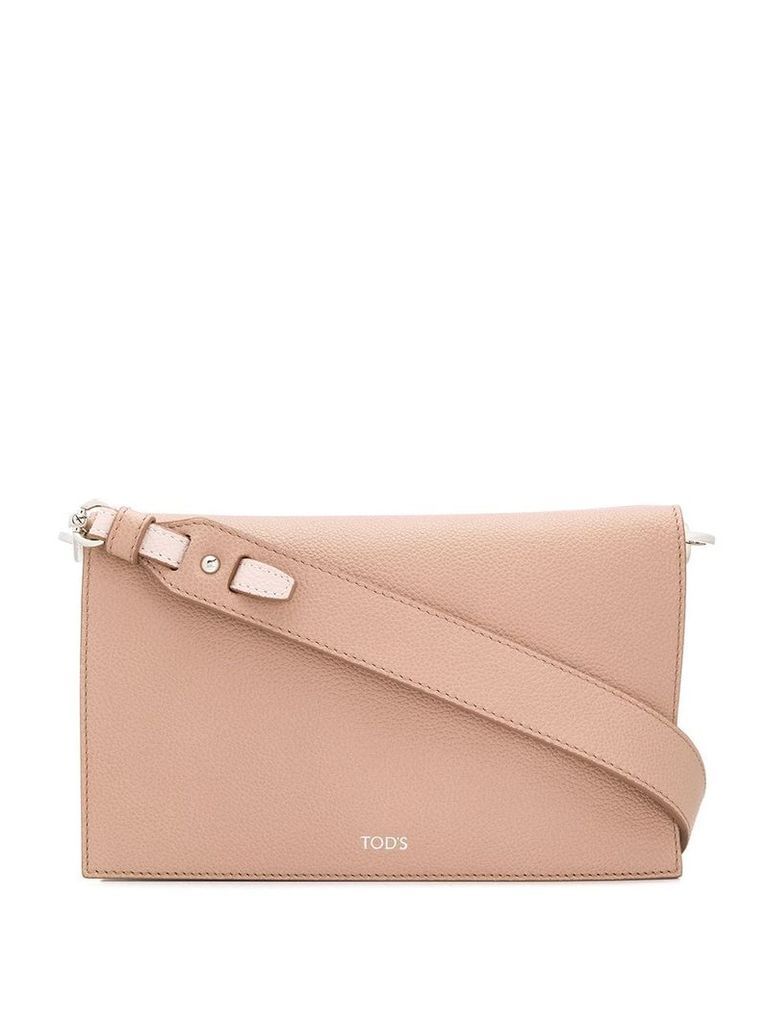 Tod's crossbody leather bag - NEUTRALS