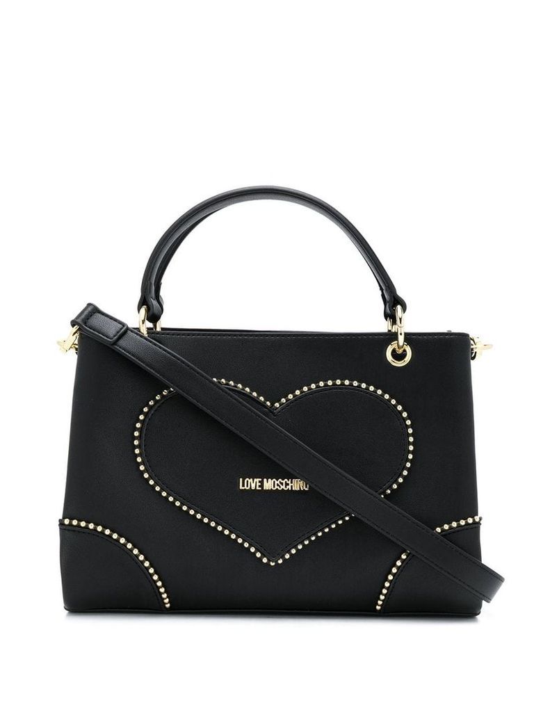 Love Moschino studded tote bag - Black