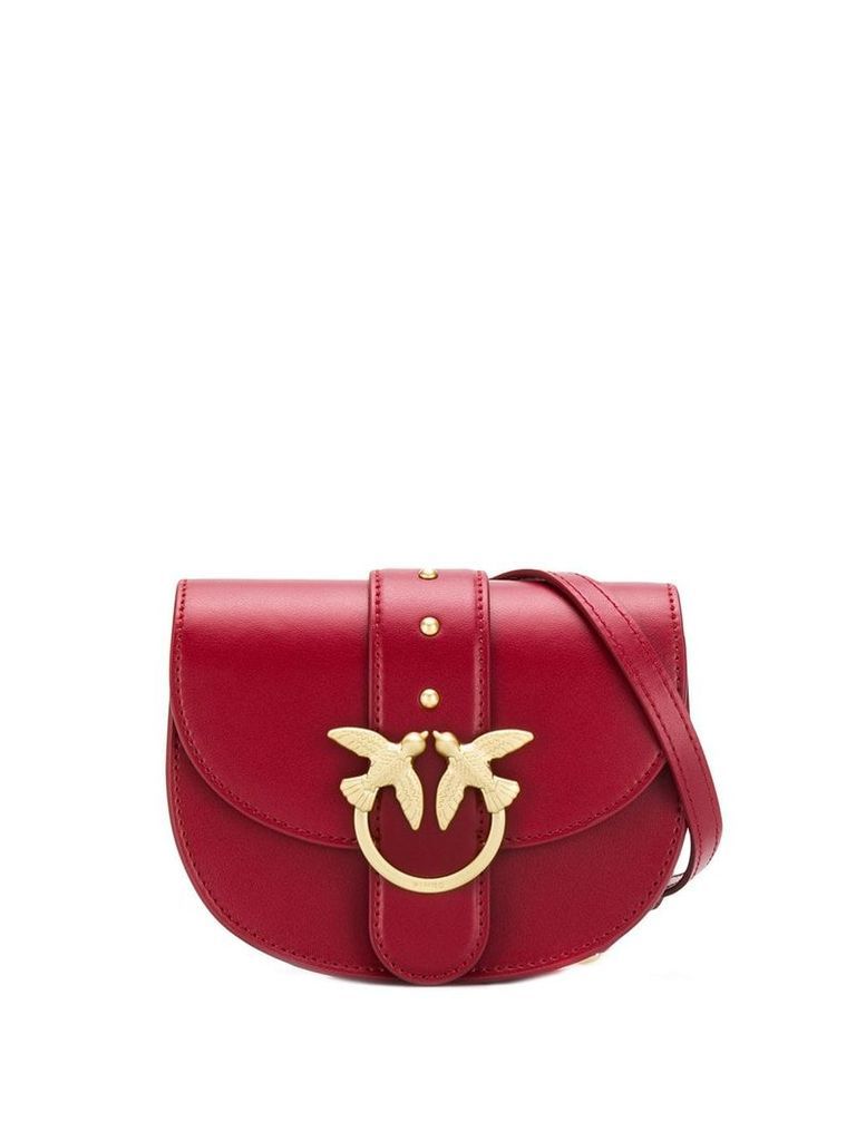 Pinko Baby Round Simply shoulder bag - Red