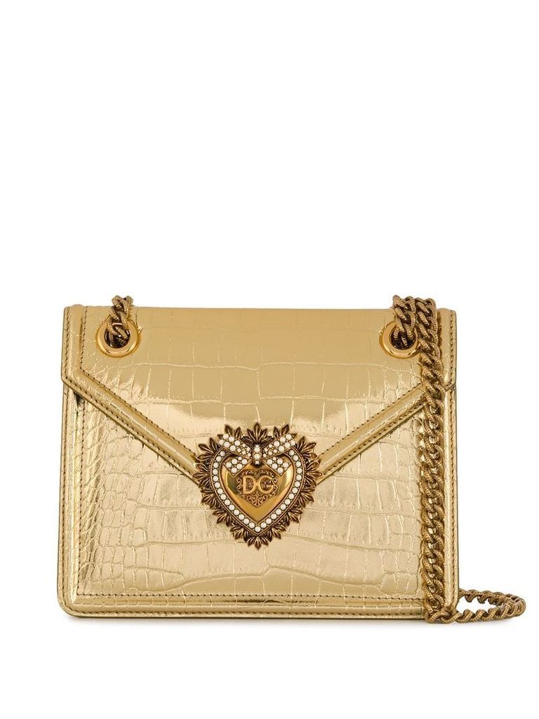Dolce & Gabbana Devotion crossbody bag - GOLD